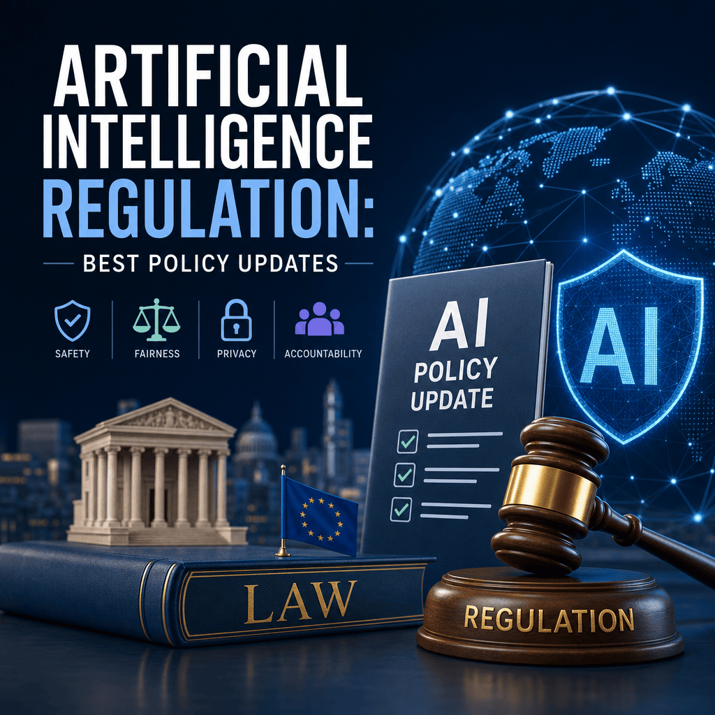 Illustration of Artificial Intelligence Regulation: Best Policy Updates