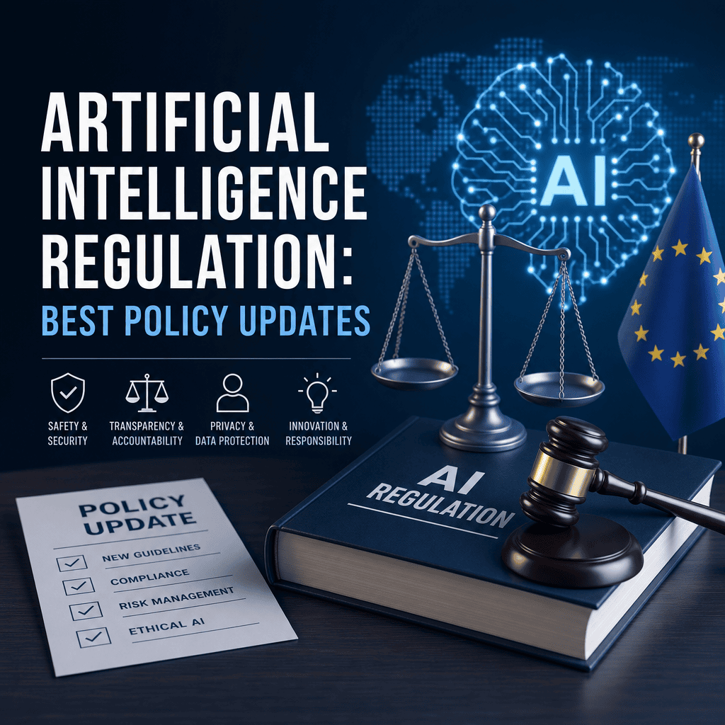Illustration of Artificial Intelligence Regulation: Best Policy Updates