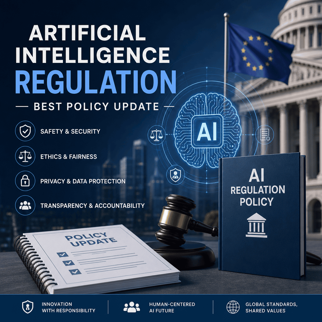 Illustration of Artificial Intelligence Regulation: Best Policy Update