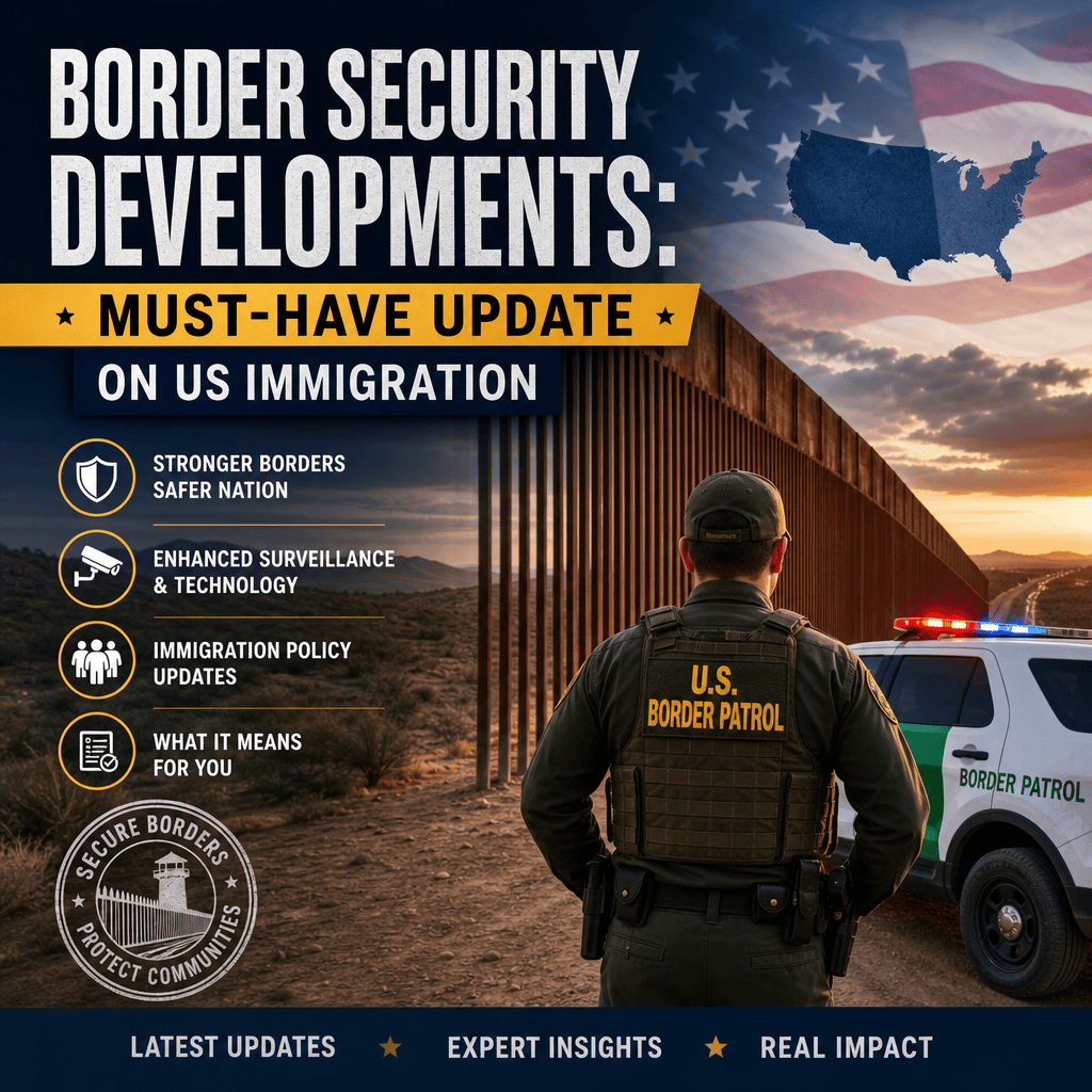 Illustration of Border Security Developments: Must-Have Update on US Immigration