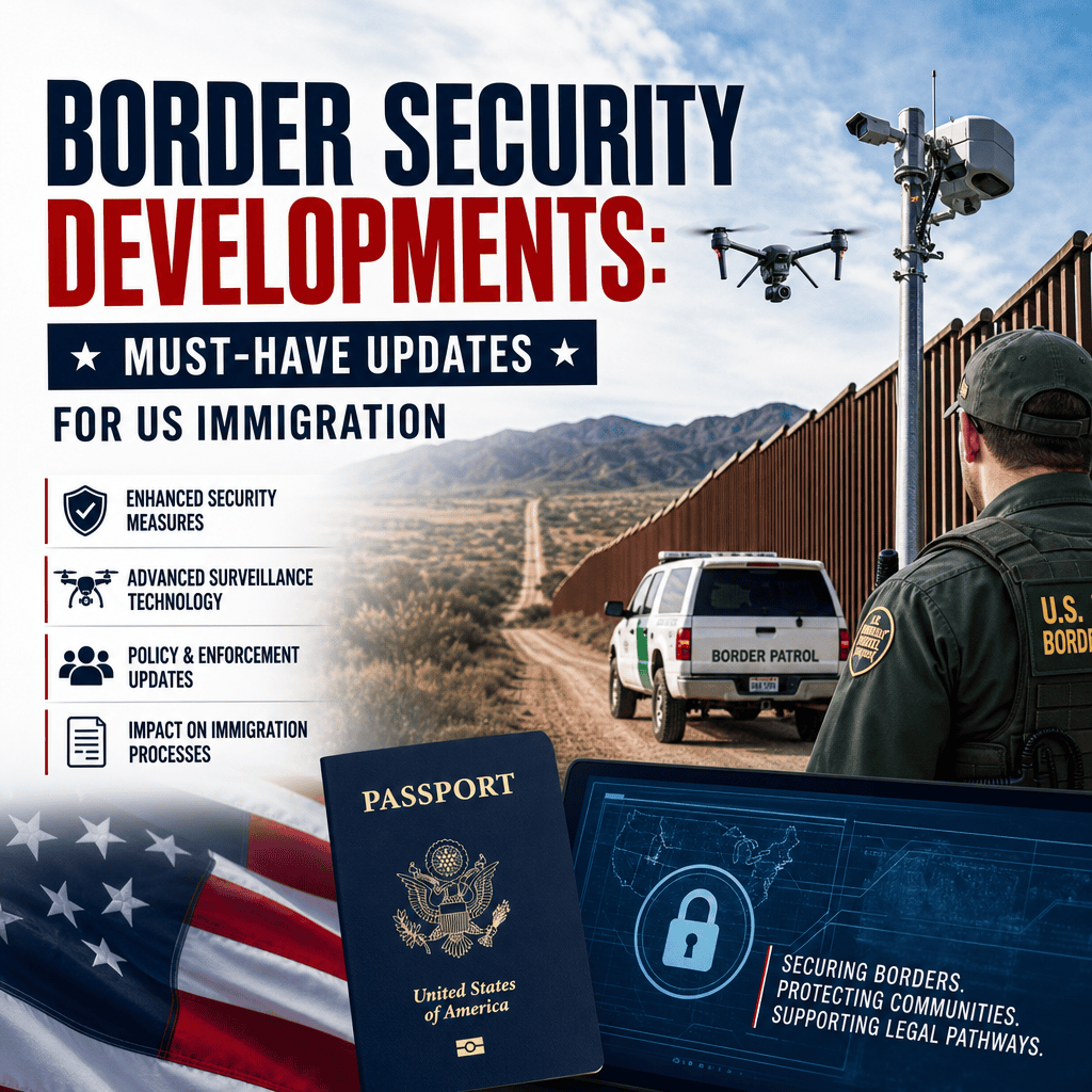 Illustration of Border Security Developments: Must-Have Updates for US Immigration