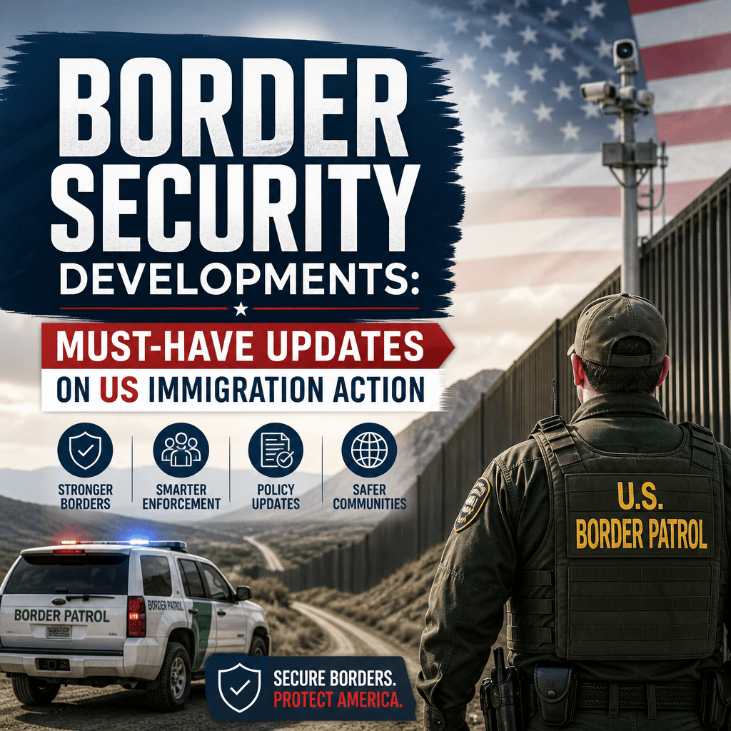 Illustration of Border Security Developments: Must-Have Updates on US Immigration Action