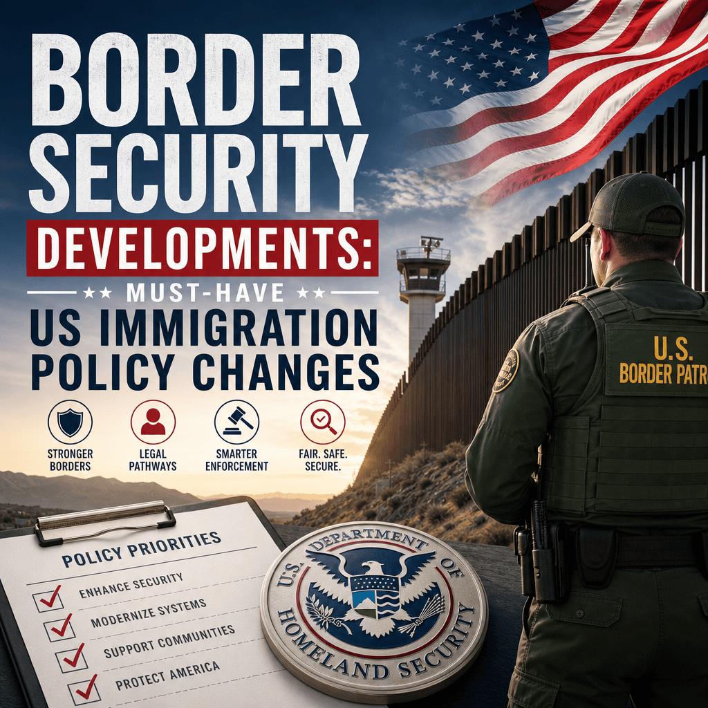Illustration of Border Security Developments: Must-Have US Immigration Policy Changes