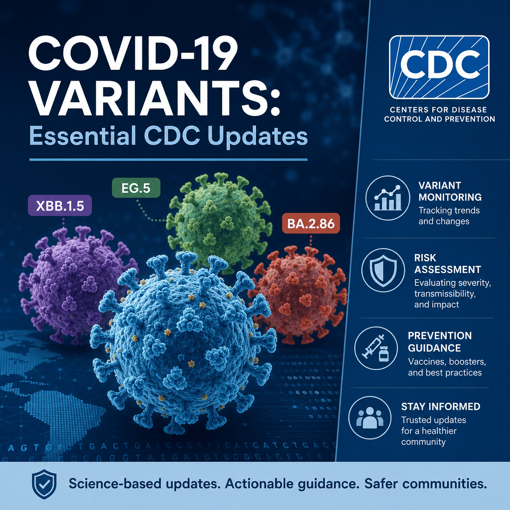 Additional Illustration of COVID-19 Variants: Essential CDC Updates