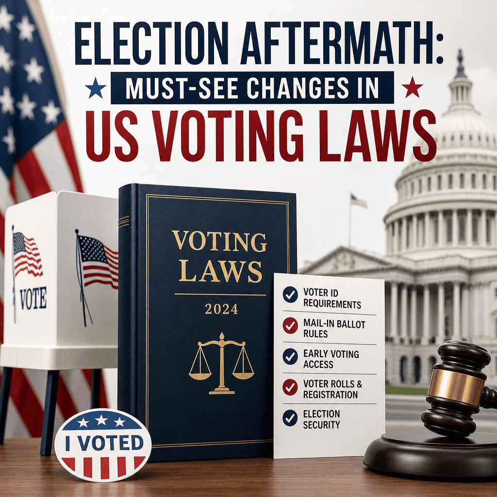 Additional Illustration of Election Aftermath: Must-See Changes in US Voting Laws