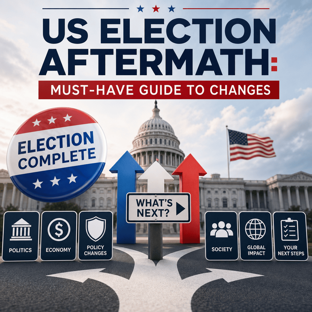 Illustration of US Election Aftermath: Must-Have Guide to Changes