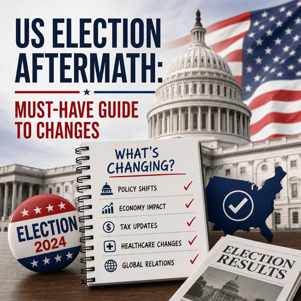 Additional Illustration of US Election Aftermath: Must-Have Guide to Changes