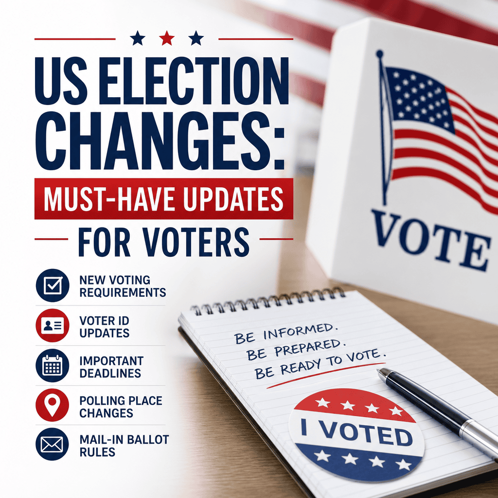 Additional Illustration of US Election Changes: Must-Have Updates for Voters