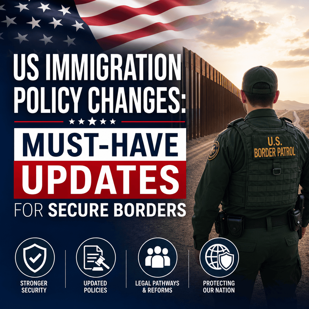 Illustration of US Immigration Policy Changes: Must-Have Updates for Secure Borders
