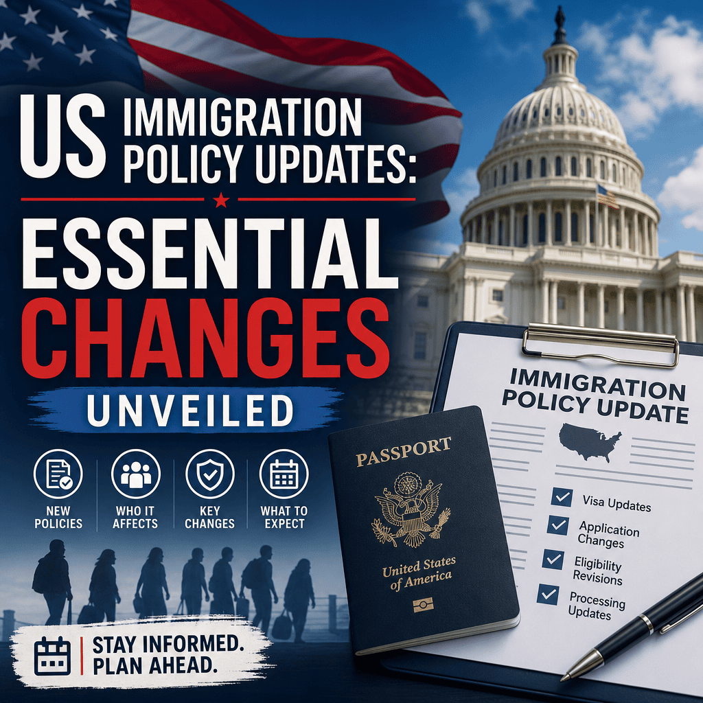 Illustration of US Immigration Policy Updates: Essential Changes Unveiled