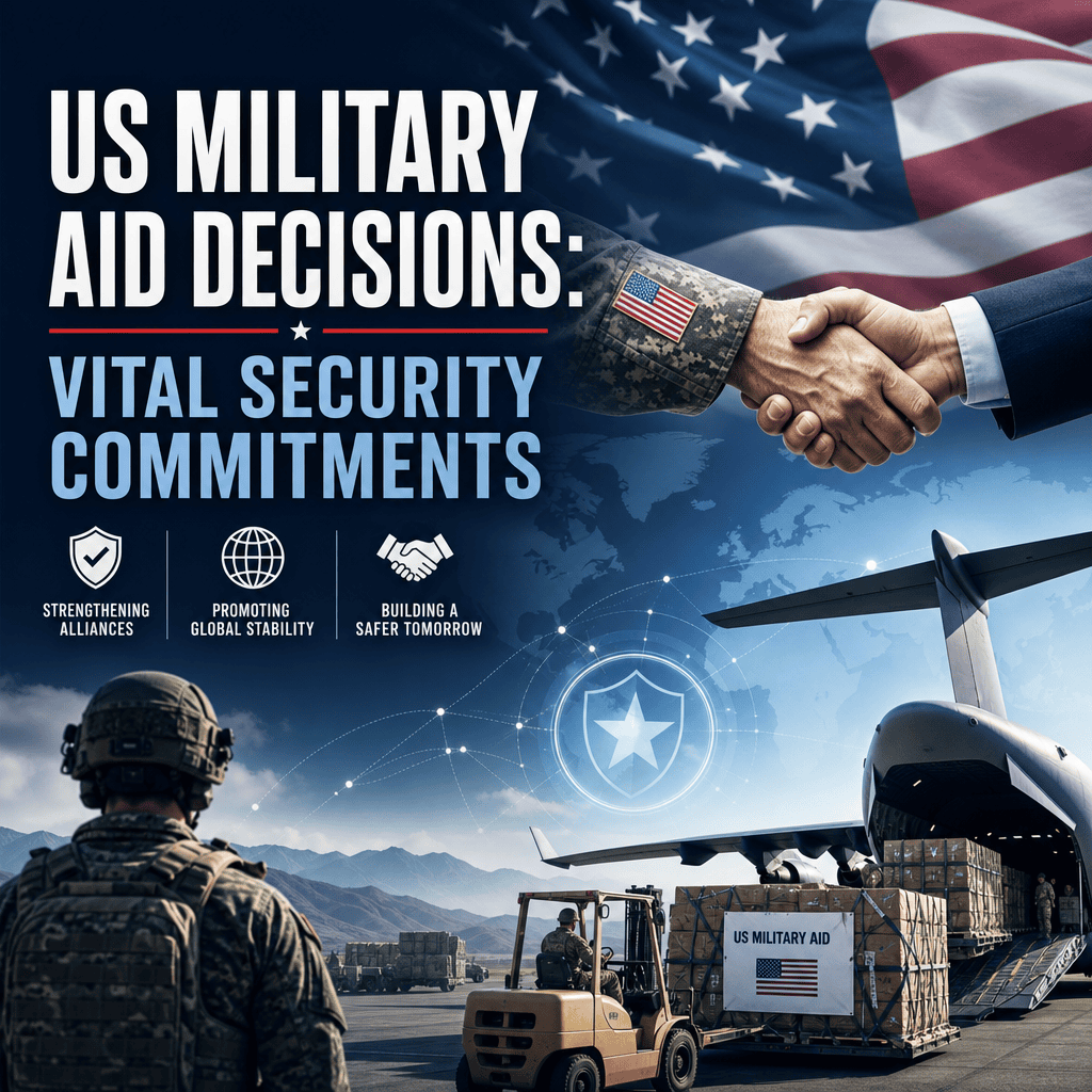 Illustration of US Military Aid Decisions: Vital Security Commitments