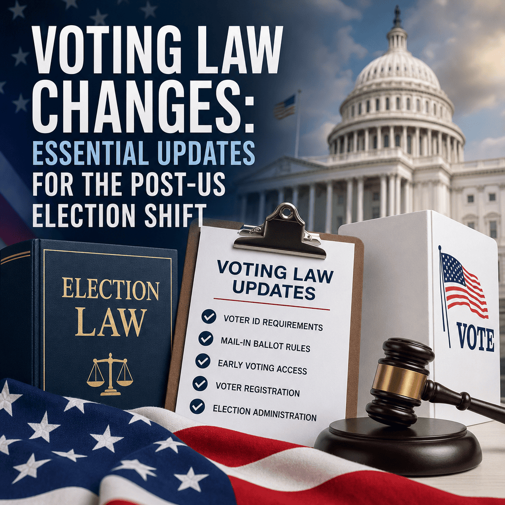 Additional Illustration of Voting Law Changes: Essential Updates for the Post-US Election Shift