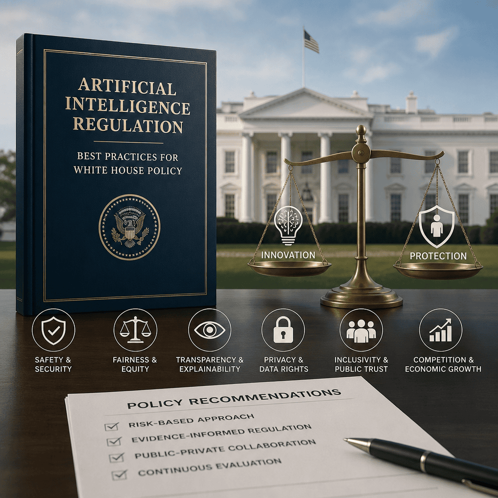 Additional Illustration of Artificial Intelligence Regulation: Best Practices for White House Policy
