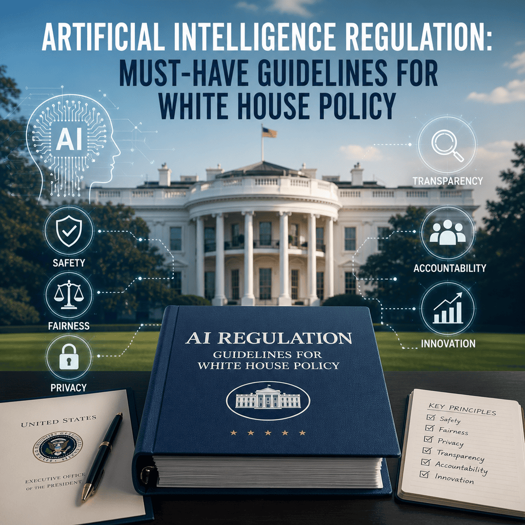 Additional Illustration of Artificial Intelligence Regulation: Must-Have Guidelines for White House Policy