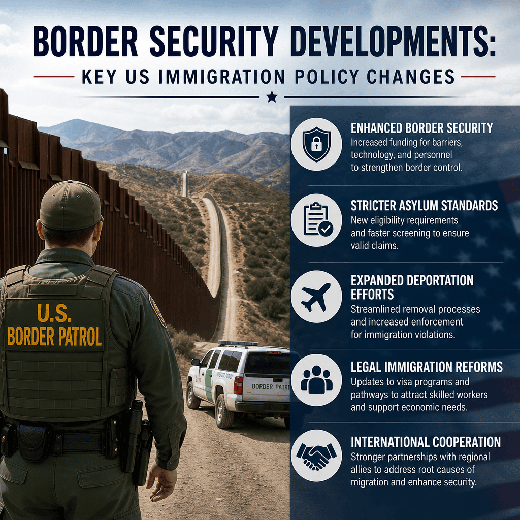 Additional Illustration of Border Security Developments: Key US Immigration Policy Changes