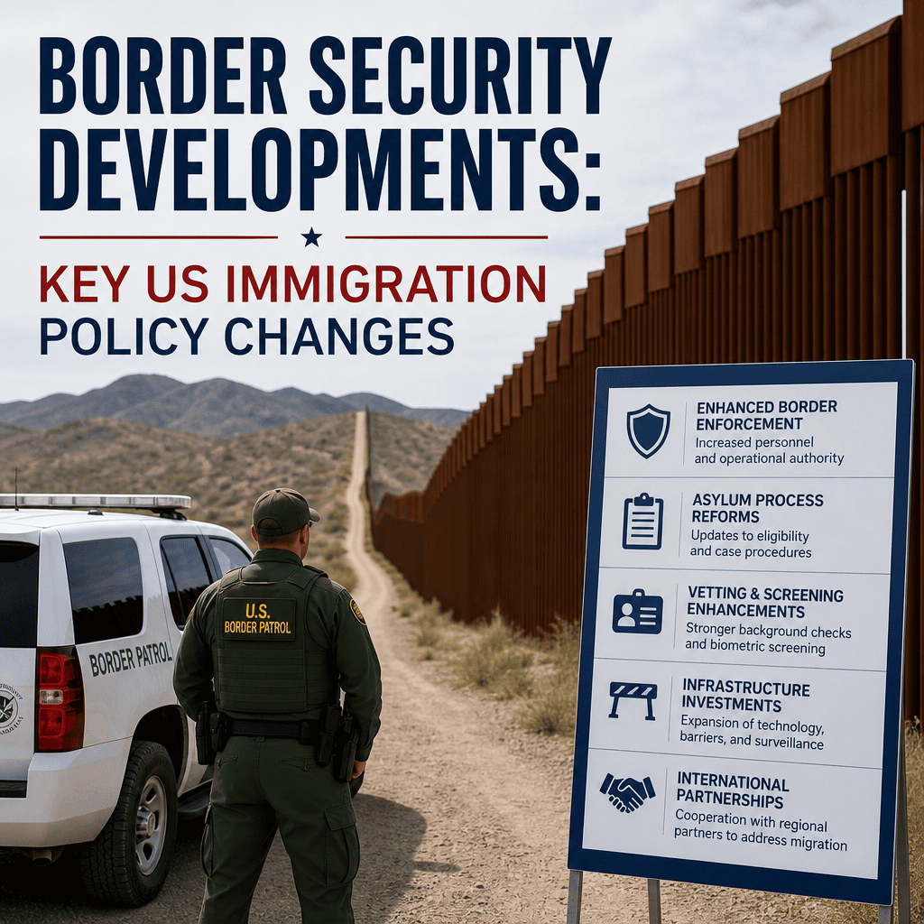 Additional Illustration of Border Security Developments: Key US Immigration Policy Changes