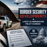 Illustration of Border Security Developments: Latest US Immigration Policy Changes