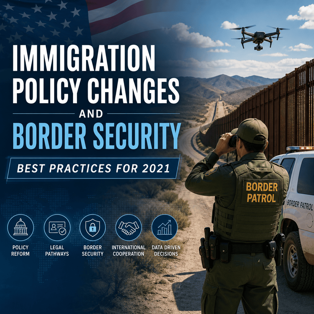 Illustration of Immigration Policy Changes and Border Security: Best Practices for 2021