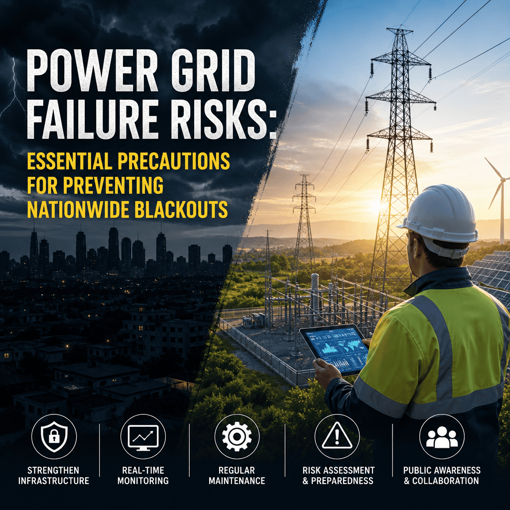 Additional Illustration of Power Grid Failure Risks: Essential Precautions for Preventing Nationwide Blackouts