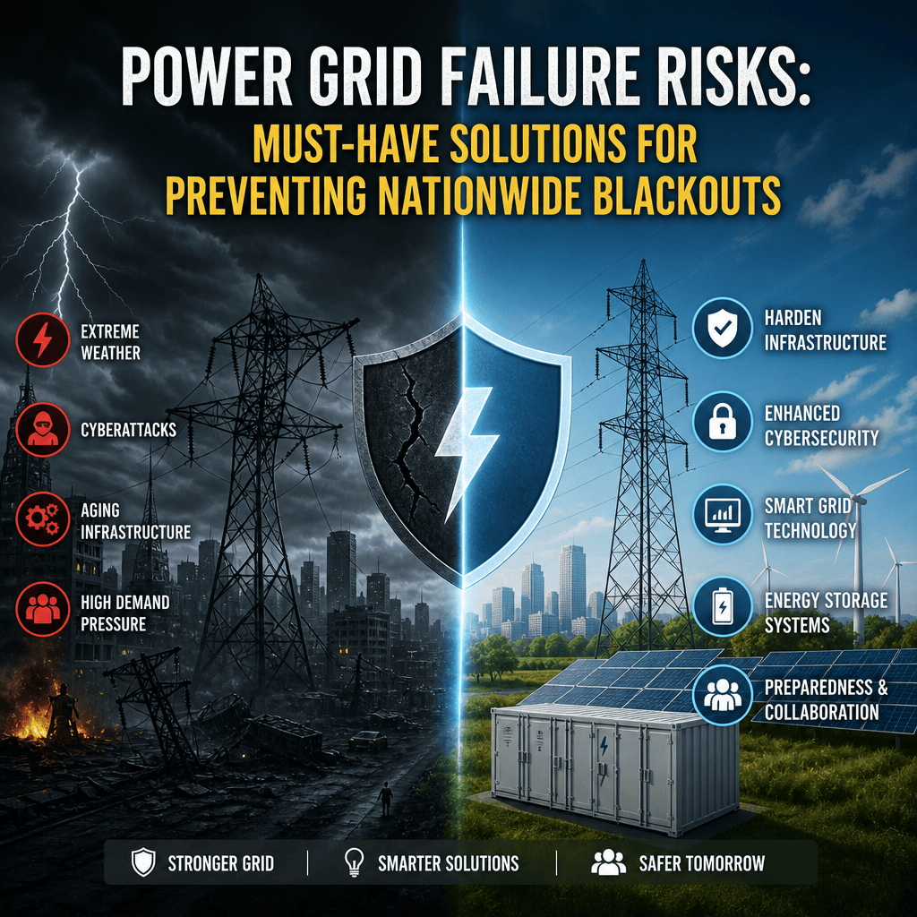 Additional Illustration of Power Grid Failure Risks: Must-Have Solutions for Preventing Nationwide Blackouts