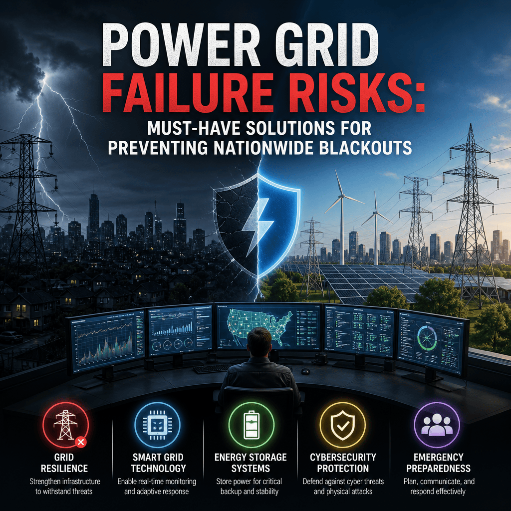 Additional Illustration of Power Grid Failure Risks: Must-Have Solutions for Preventing Nationwide Blackouts