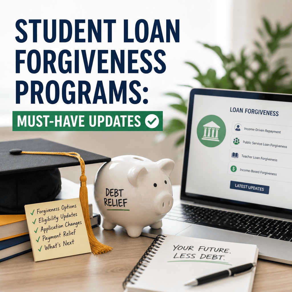 Additional Illustration of Student Loan Forgiveness Programs: Must-Have Updates