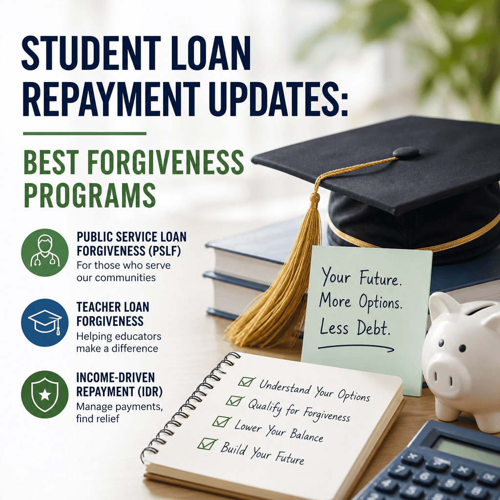Additional Illustration of Student Loan Repayment Updates: Best Forgiveness Programs