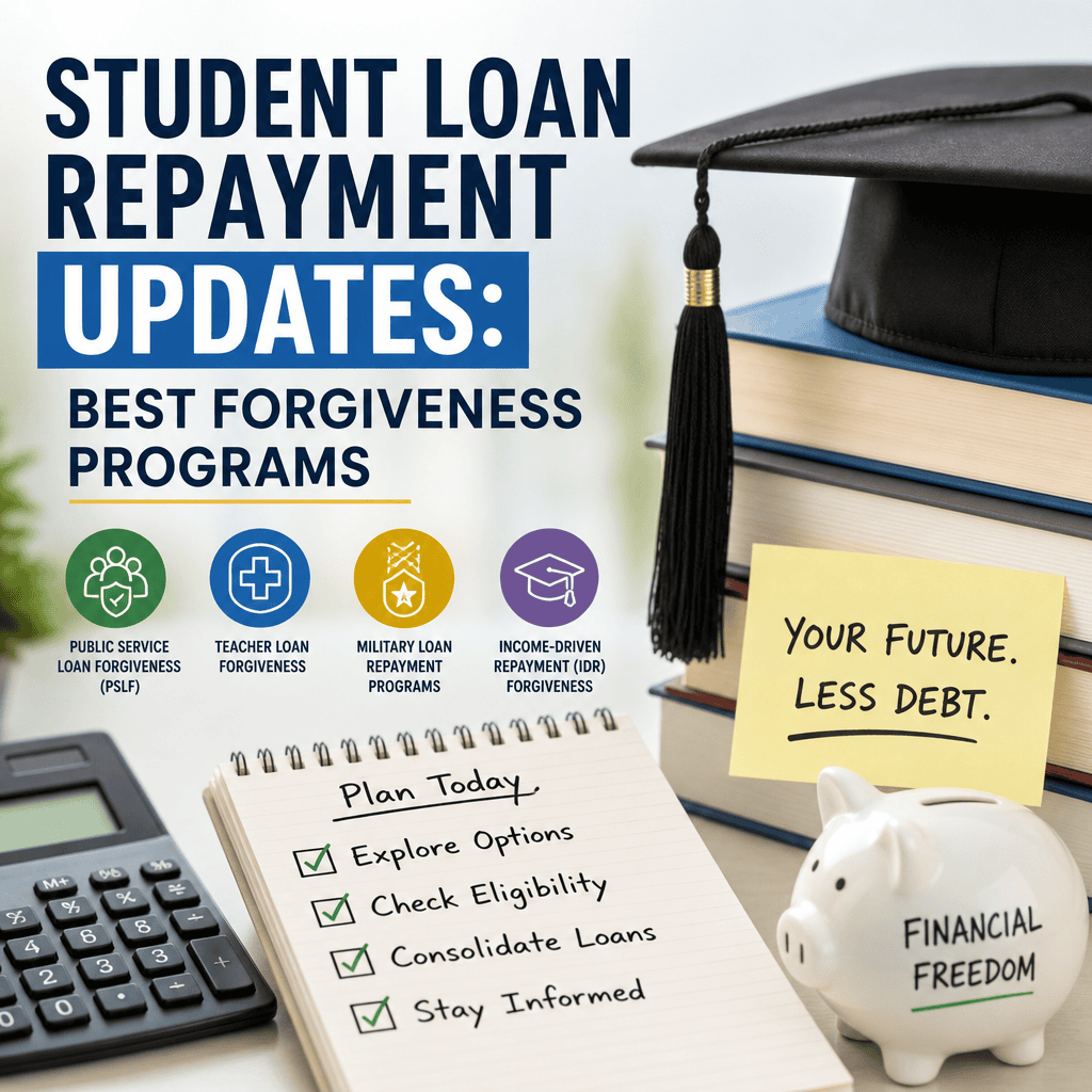 Additional Illustration of Student Loan Repayment Updates: Best Forgiveness Programs