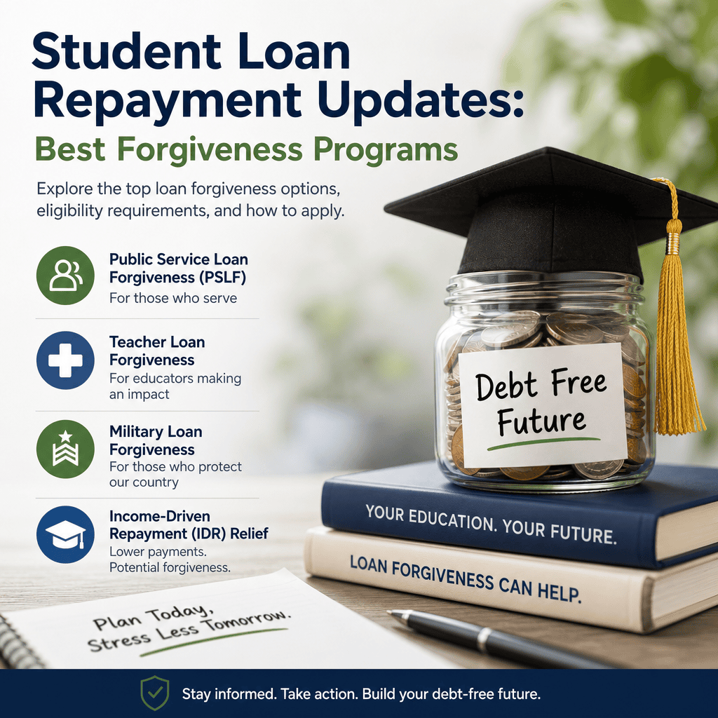 Additional Illustration of Student Loan Repayment Updates: Best Forgiveness Programs
