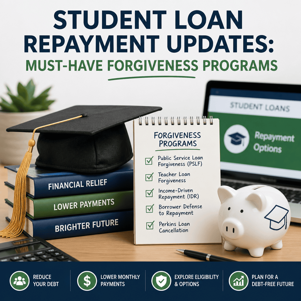 Additional Illustration of Student Loan Repayment Updates: Must-Have Forgiveness Programs