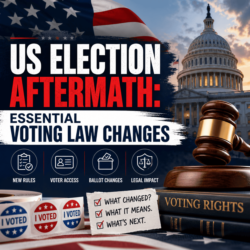 Illustration of US Election Aftermath: Essential Voting Law Changes