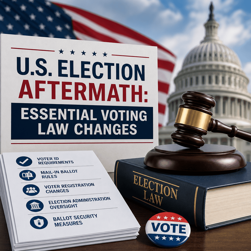 Additional Illustration of US Election Aftermath: Essential Voting Law Changes