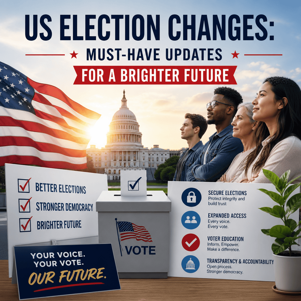Additional Illustration of US Election Changes: Must-Have Updates for a Brighter Future