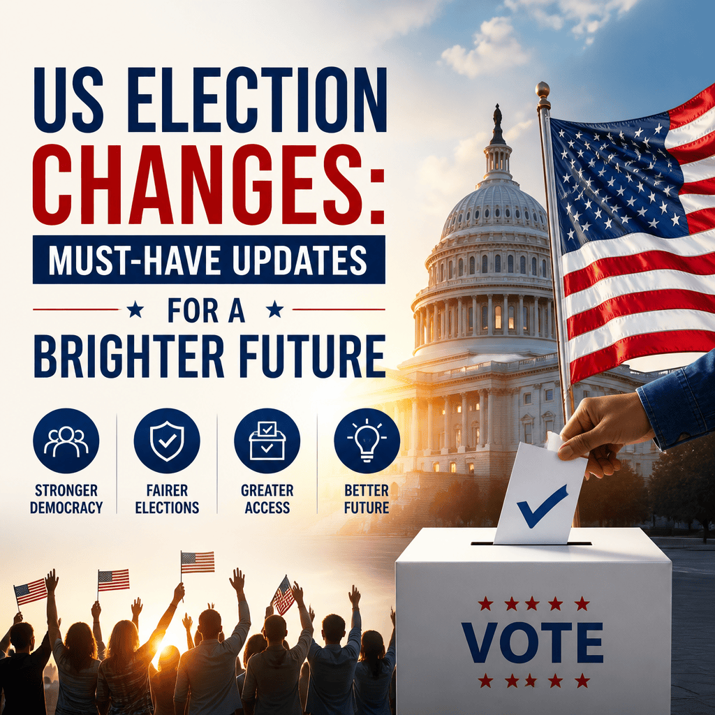 Illustration of US Election Changes: Must-Have Updates for a Brighter Future