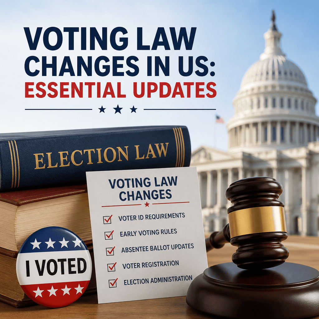 Additional Illustration of Voting Law Changes in US: Essential Updates