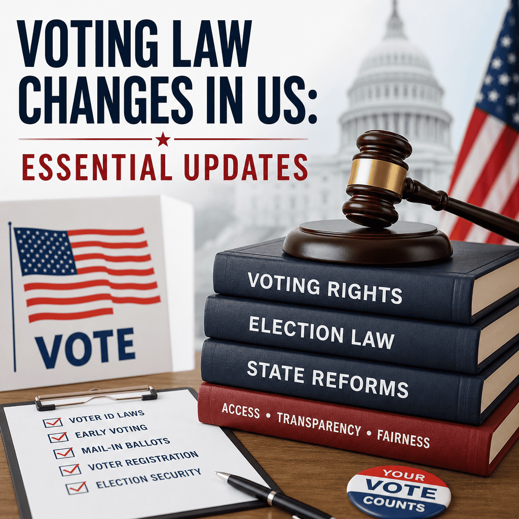 Additional Illustration of Voting Law Changes in US: Essential Updates
